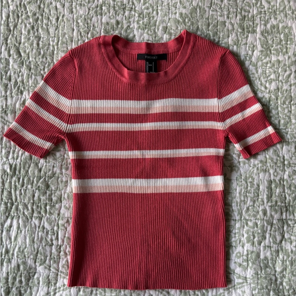 Forever 21 Ribbed Knit Top